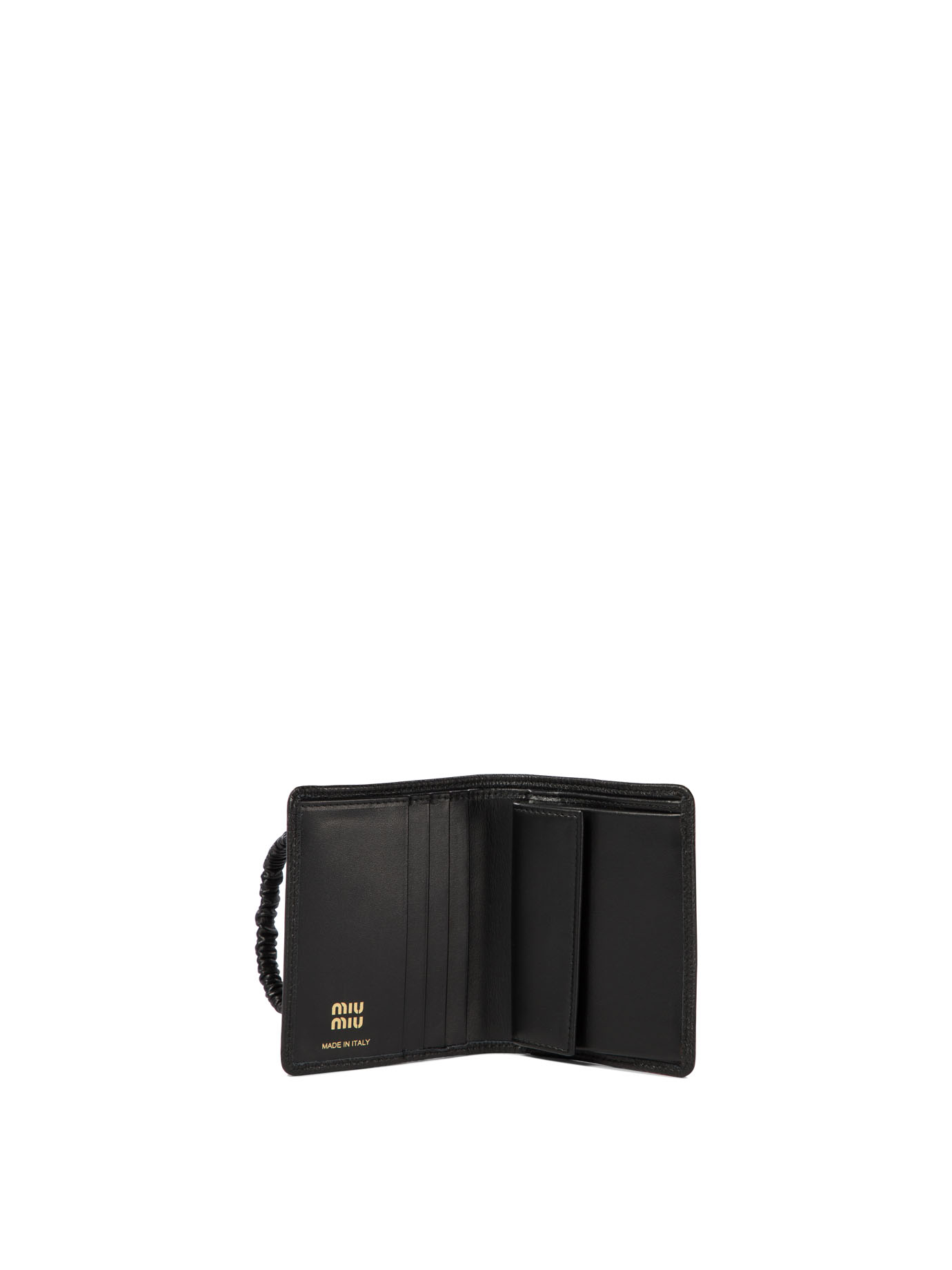 MIU MIU Black   Wallet with logo